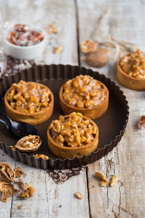 Tartelettes noix caramel au beurre salé Edélices