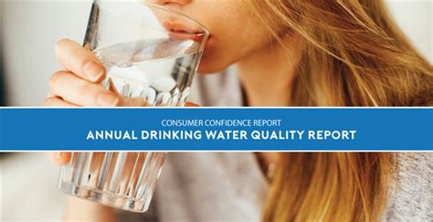 Ccr Annual Drinking Water Report Thursday May 20 2021 Ej Water