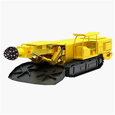 3d max coal mining drill rig