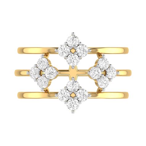 The Gitanjali Diamond Ring By Pc Jeweller