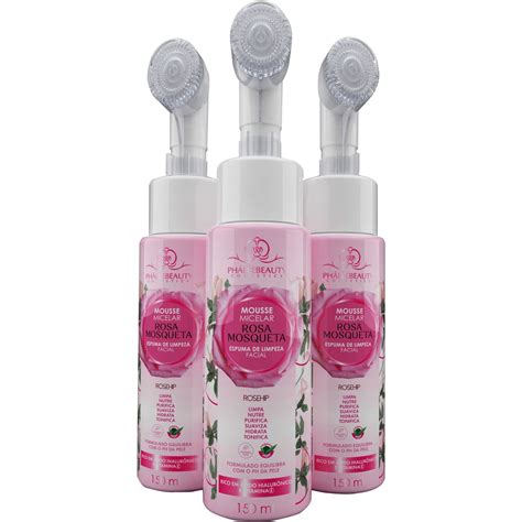 Mousse Micelar Rosa Mosqueta Ml Shopee Brasil