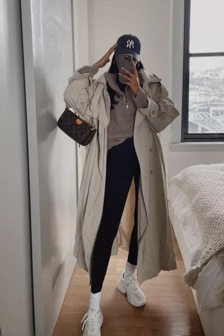 Oversized Longline Trench Coat Curated On Ltk Winter Fashion Outfits