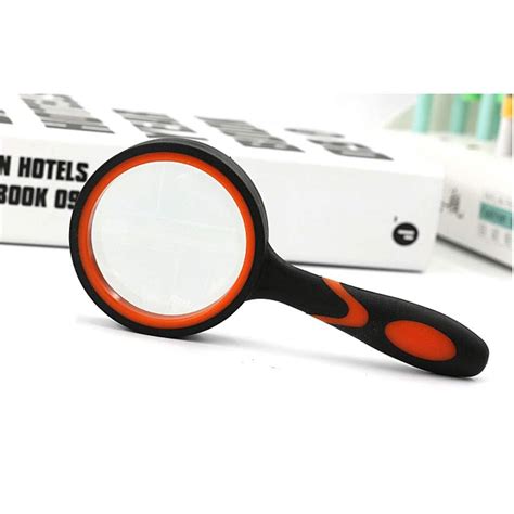 NOF Kaca Pembesar Handheld Magnifying Glass Lup Magnifier 65mm 10X N