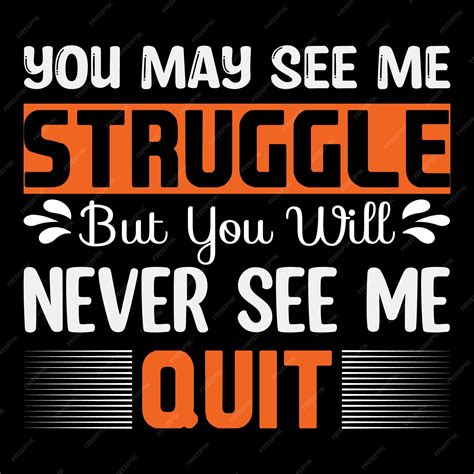 Premium Vector | Inspiring motivation quote with text you may see me