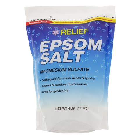 Relief Md Epsom Salt Shop Bubble Bath And Salts At H E B