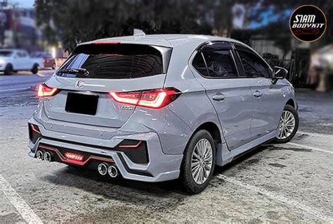 Honda City Hatchback Ekspos Kesan Agresif Buritan Mirip Civic