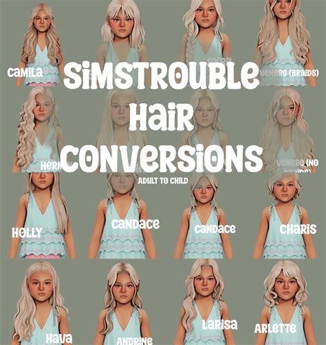 Simstrouble Hair Conversions Hairs Mysims Mods