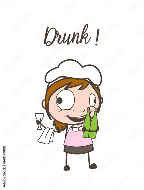 Funny Drunk Cartoon