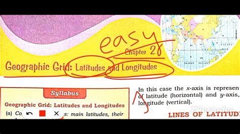 ICSE Class 9 Geography Chapter 2 Geographic Grid Latitudes And