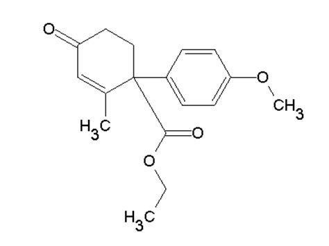 Ethyl 1 4 Methoxyphenyl 2 Methyl 4 Oxo 2 Cyclohexene 1 Carboxylate