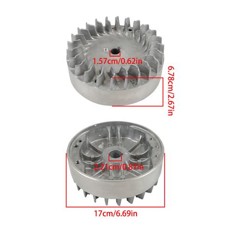 Flywheel For Predator 196cc 212cc 224cc Nonhemi Cast Aluminum 10krpm