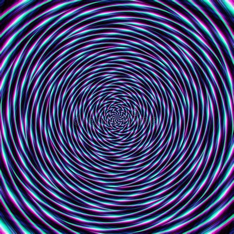 Illusion Background Spiral Pattern Zig-zag, Kaleidoscope Optical Stock ...