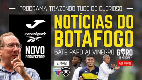 Giro De Not Cias Do Botafogo Nova Fornecedora Joma Ou Reebok