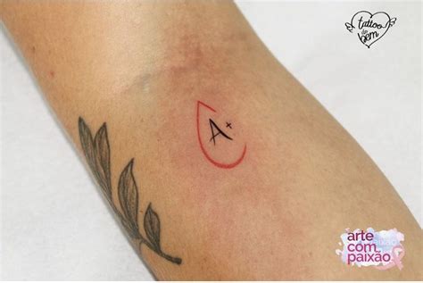 Tatto Do Tipo Sangu Neo Tatuagem Tatuagens De Profiss Es Tatuagem