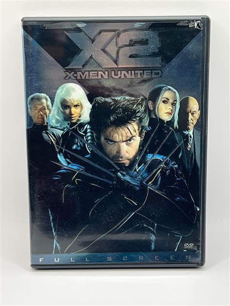 X Men 2 X2 X Men United Hugh Jackman Patrick Stewart Dvd 24543092063