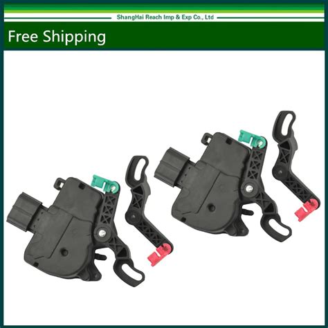 2 Pcs Rear Sliding Power Door Lock Actuator For Town Country Voyager