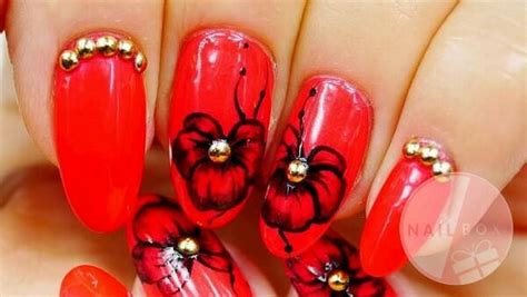 [SƯU TẦM] 100+ Mẫu Nail Vẽ Hoa Đơn Giản Siêu Hot Trend