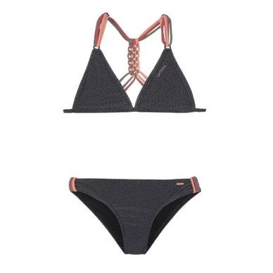 Bikini Protest Girls Fimke Jr Triangle True Black 23 Outdoorsupply Co Uk