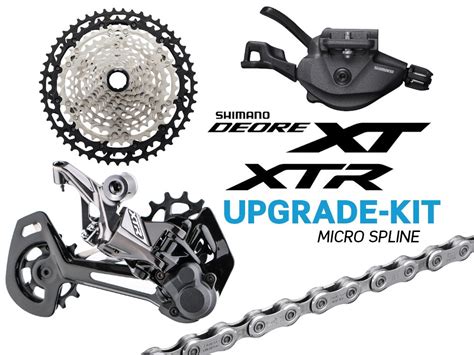 Shimano Deore Xt Xtr Upgrade Kit M M X Speed Cassette