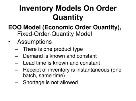 Ppt Topic 6 Inventory Management Powerpoint Presentation Free Download Id6737700