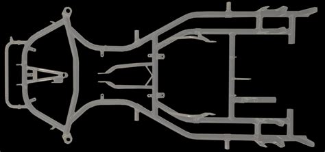 F050c Pro Suzuka 2 Prokart Chassis Frame Only Wright Karts Simon Wright Racing