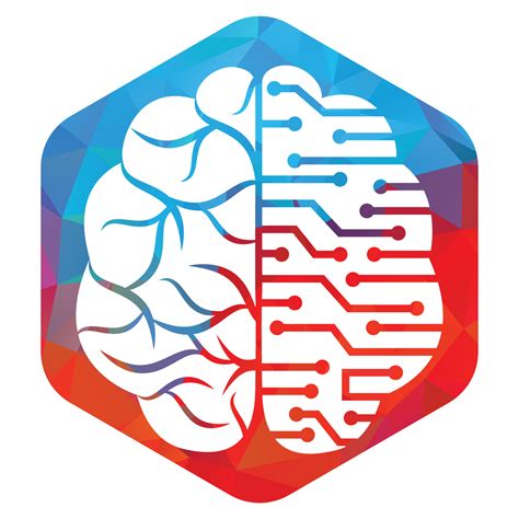 Brain Connection Logo Design Digital Brain Logo Template Brainstorm