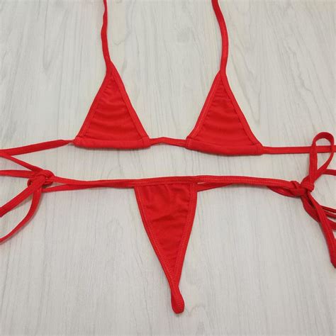 Compre EXTREME HOT SEXY Vendaje De Mujer Mini Micro Bikini Traje De