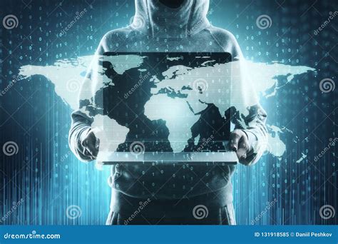 Global Hacking And Phishing Concept Stock Image Image Of Hacker