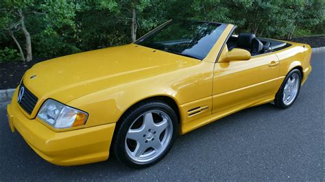 1999 Mercedes Benz SL500 Sunburst Yellow Exterior Video 9 4 22 YouTube