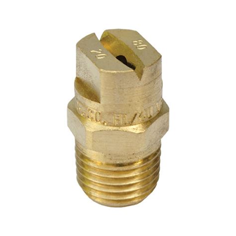 Spraying Systems H1 4 U 8020 Brs 1 4 Male Brass Tip