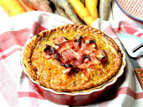 Les Meilleures Recettes De Tarte Aux Carottes Et Lardons