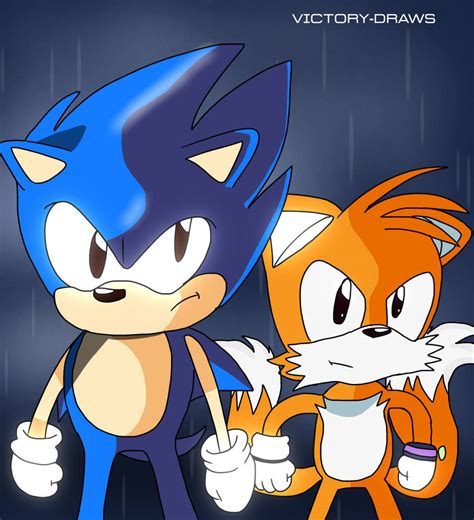 Sonic and Tails (OVA 1999) by Victory-Draws on DeviantArt