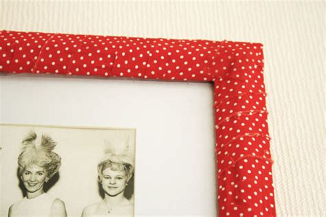 Diy Fabric Covered Picture Frame By Wilma