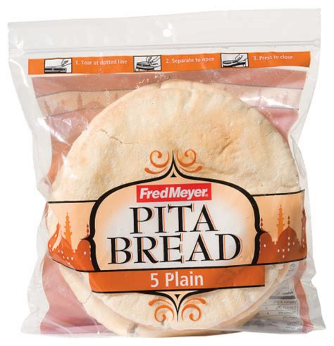 Fred Meyer® Plain Pita Bread 10 Oz Kroger