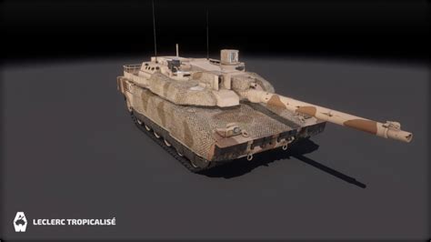 Historical Skins Leclerc Tropicalisé Armored Warfare Official Website