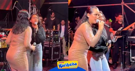 Cantaron a dúo Daniela Darcourt cantó junto a una fan el tema Adiós