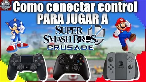 Como Conectar Control Configurar Para Jugar A Super Smash Bros