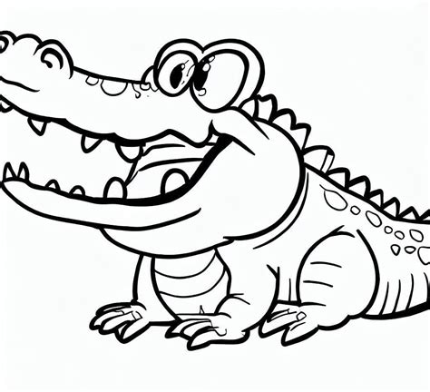 Desenhos De Crocodilo Para Colorir Pintar E Imprimir ColorirOnline