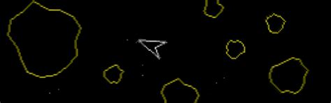 Asteroids Atari Ship Sprite