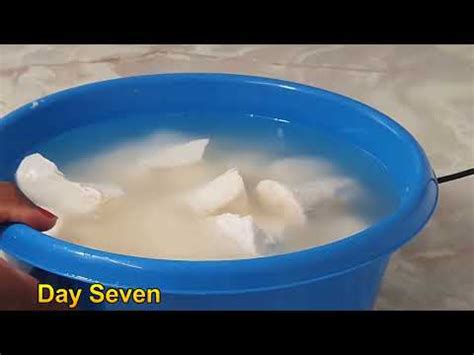 How To Make Cassava Fufu From The Start Step By Step Processing Of