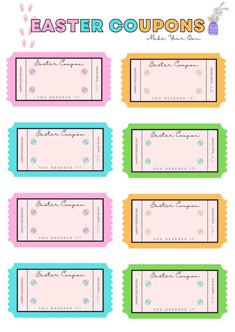 Free Printable Blank Coupon Templates Pdf Printables Hub