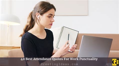 40 Best Attendance Quotes For Work Punctuality