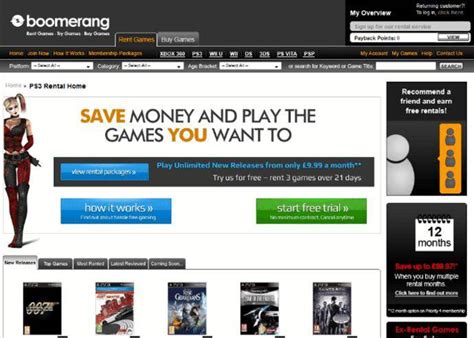 boomerang games subscriptions rise  lovefilms wake gamesreviewscom