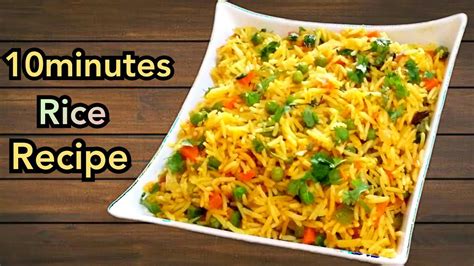 Masala Rice Recipevegetable Masala Rice Recipe For Lunch Boxquick