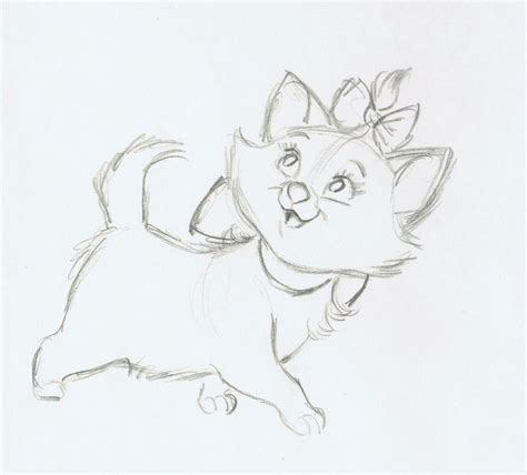 Aristocats Marie Zeichnung Disney Aristocats Art Drawing Disney Aristocats Art Disney