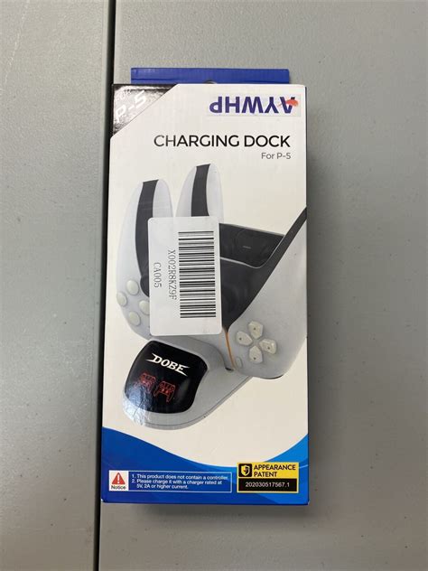 Dobe Charging Dock For Ps Wireless Controller Charger Tp New