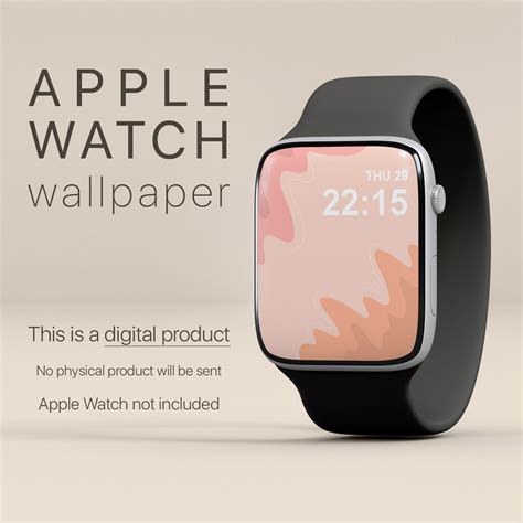 Pink Abstract Apple Watch Face Smartwatch Wallpaper Pastel - Etsy