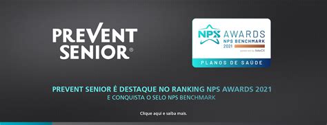 Prevent Senior é destaque no Ranking NPS Awards 2021 e conquista o selo