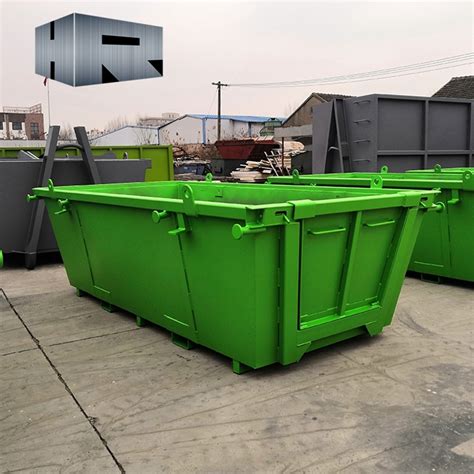 3m Customized Stackable Brandnew Waste Skip Bins China 9m Gantry Bin