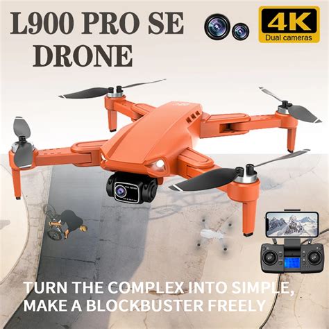 Dron L900 Pro SE Con GPS 4K C Mara Dual HD Profesional Wifi Fotograf A